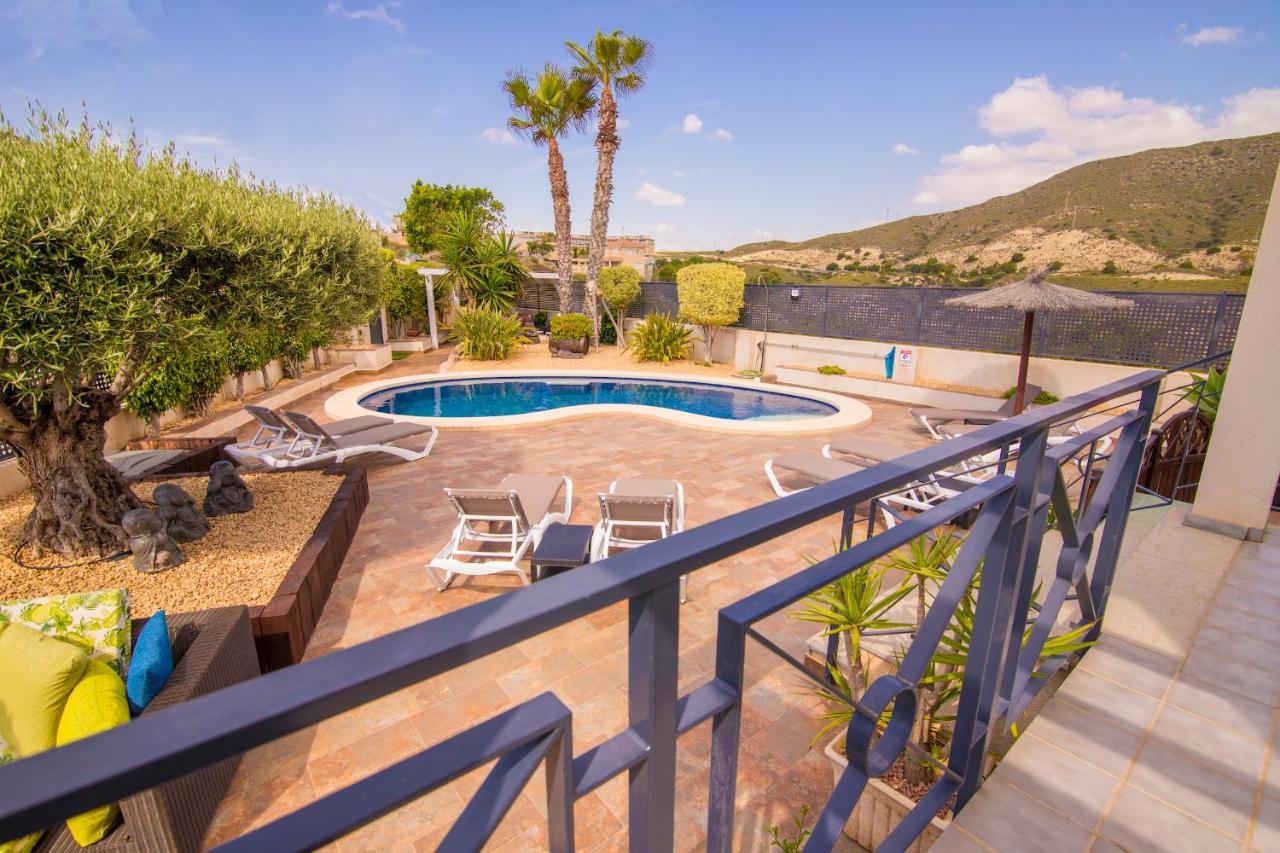 Villa Moderna Con Piscina El Campello Bagian luar foto