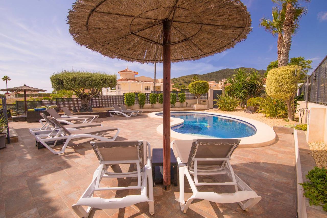 Villa Moderna Con Piscina El Campello Bagian luar foto