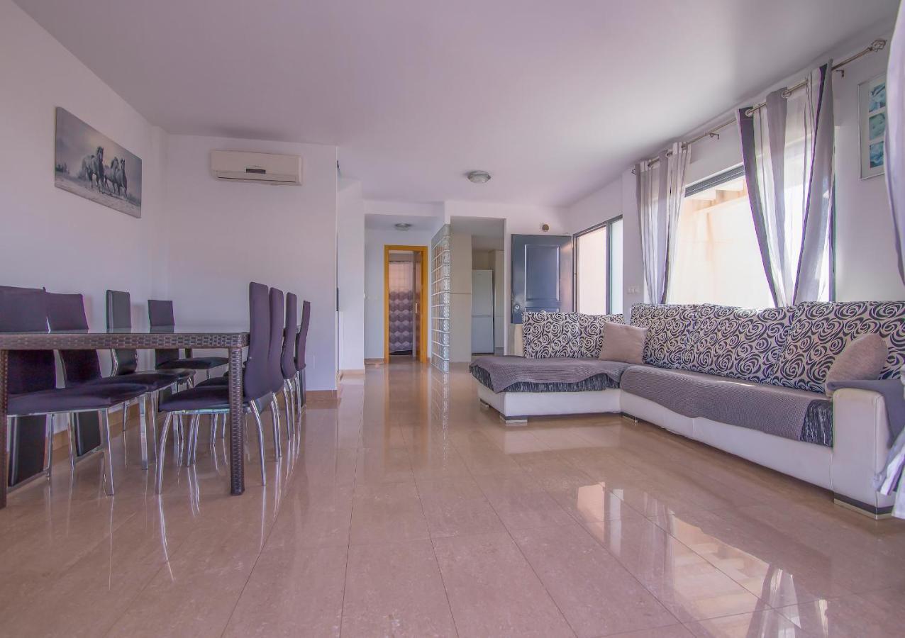 Villa Moderna Con Piscina El Campello Bagian luar foto